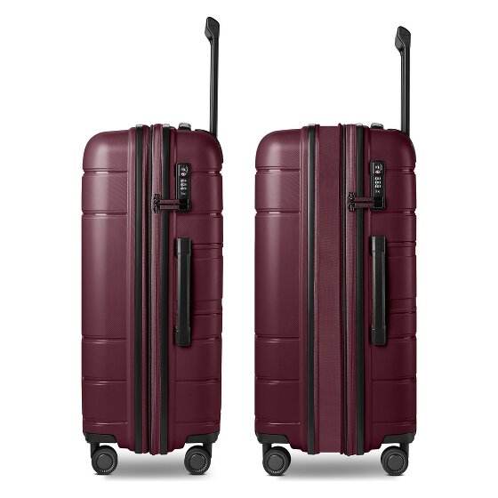 Redolz Essentials 11 4 Rollen Trolley 66 cm mit Dehnfalte