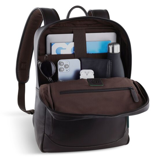 bugatti Clark Daypack Leder 42 cm Laptopfach