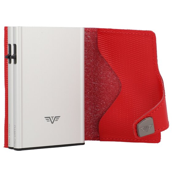 Tru Virtu Click & Slide Kreditkartenetui Geldbörse RFID Leder 6,5 cm