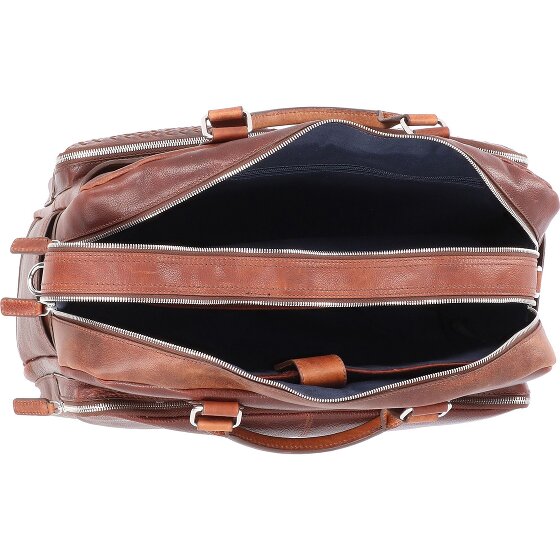 bugatti Woven Aktentasche Leder 48 cm