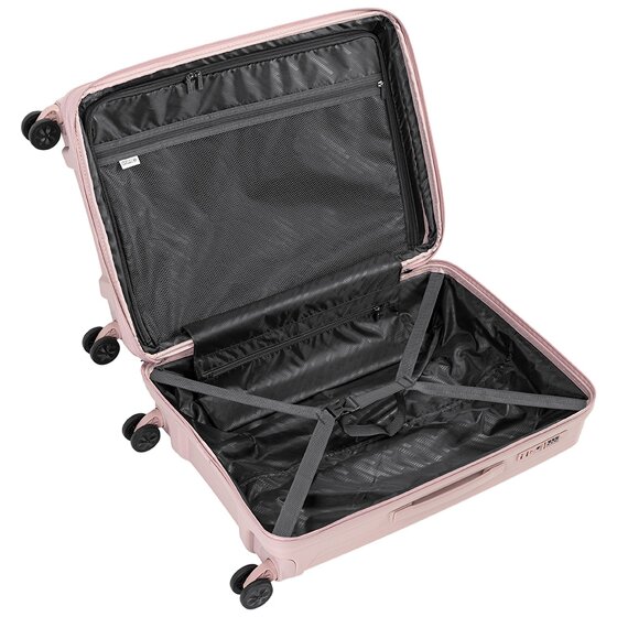 Epic Anthem 4 Rollen Trolley 66 cm mit Dehnfalte Epic Anthem 4 Rollen Trolley 66 cm mit Dehnfalte