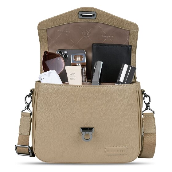 bugatti Elsa Umhängetasche Leder 25 cm