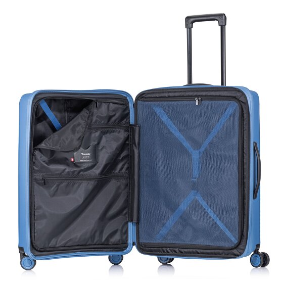 Pack Easy Jet 4 Rollen Trolley 64 cm mit Dehnfalte