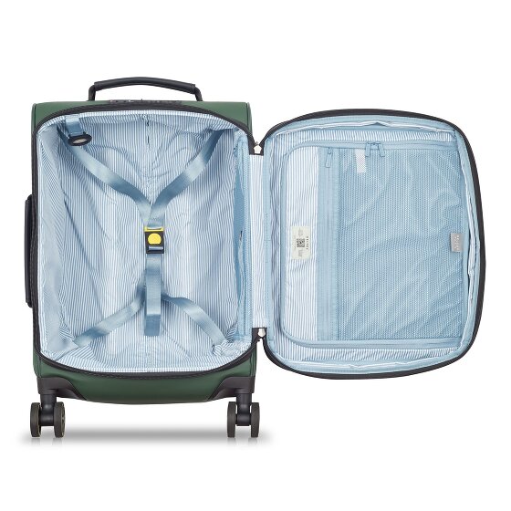 Delsey Paris Turenne Soft 4 Rollen Kabinentrolley 56 cm mit Dehnfalte