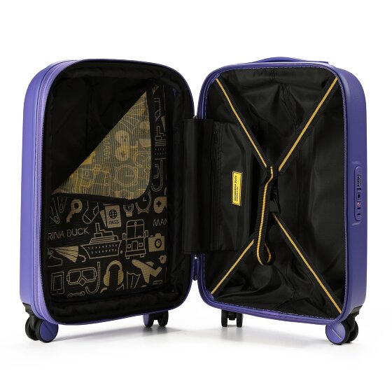 Mandarina Duck Logoduck 4-Rollen Kabinentrolley 55 cm