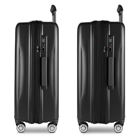 Bric's Cervia 2.0 4 Rollen Trolley L 77 cm mit Dehnfalte