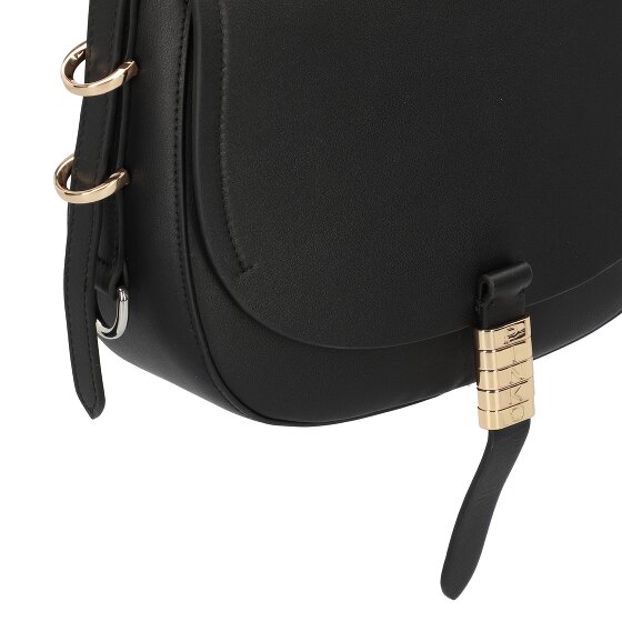 PINKO Saddle Umhängetasche Leder 22 cm