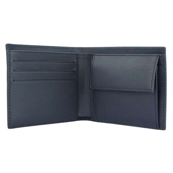 Lacoste Billfold Coin Box Geldbörse Leder 11,5 cm
