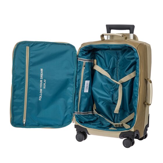 Bric's Bric´s x Replay 4 Rollen Kabinentrolley S 55 cm