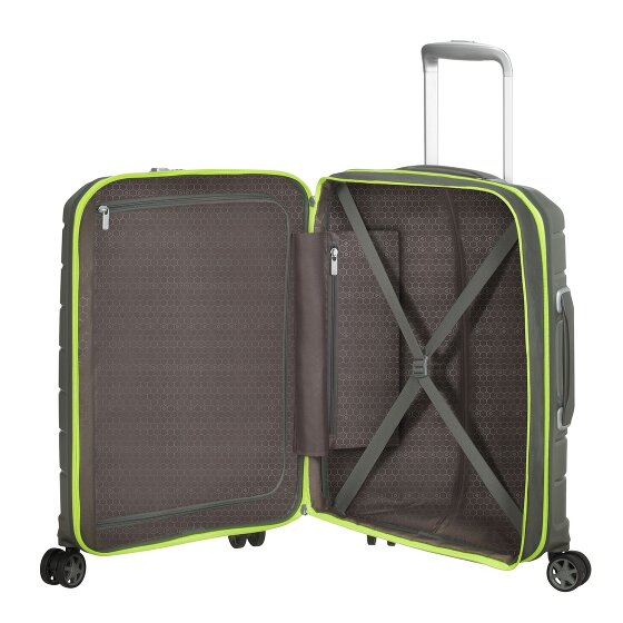 Samsonite Flux 4 Rollen Kabinentrolley 55 cm mit Dehnfalte