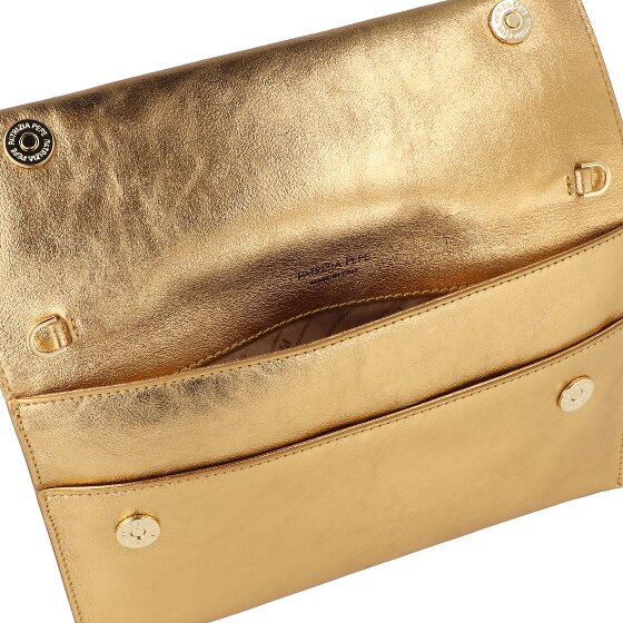 Patrizia Pepe Fly Clutch Tasche Leder 27 cm