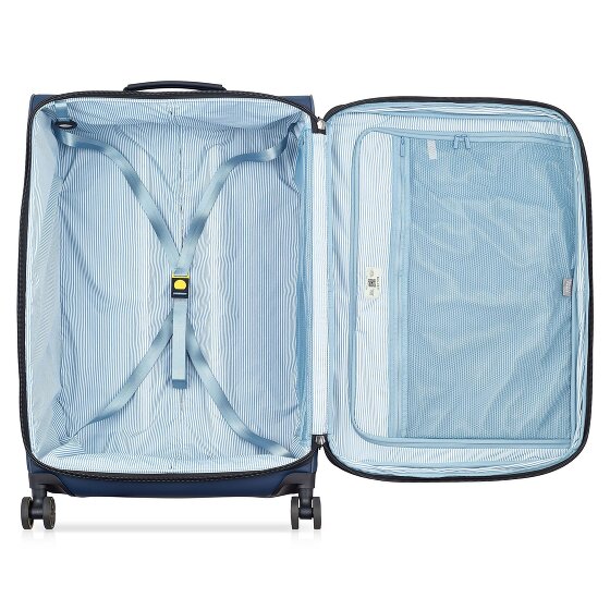 Delsey Paris Turenne Soft 4-Rollen Trolley 77 cm mit Dehnfalte