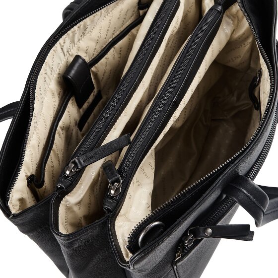 Harbour 2nd Just Pure Schultertasche Leder 38 cm Laptopfach