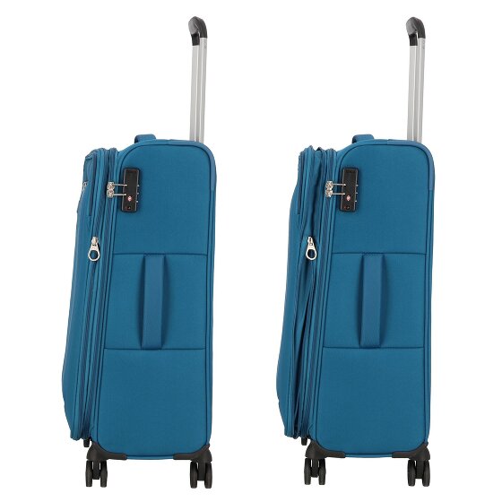 American Tourister Blazing Ride 4 Rollen Kofferset 3-teilig mit Dehnfalte
