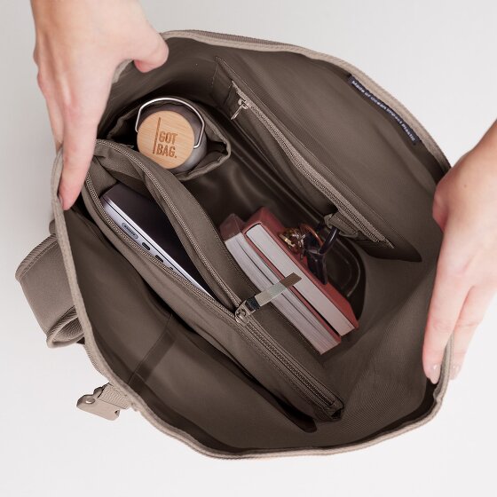 GOT BAG Rolltop 2.0 Monochrome Daypack 43 cm Laptopfach