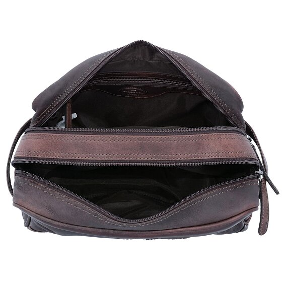 The Chesterfield Brand Wax Pull Up Kulturbeutel Leder 29 cm