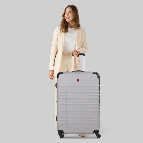 Wenger Amplar Evo 4 Rollen Trolley L 75 cm mit Dehnfalte