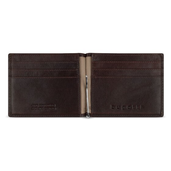 bugatti Neaples Geldbörse Leder 11 cm Geldscheinklammer