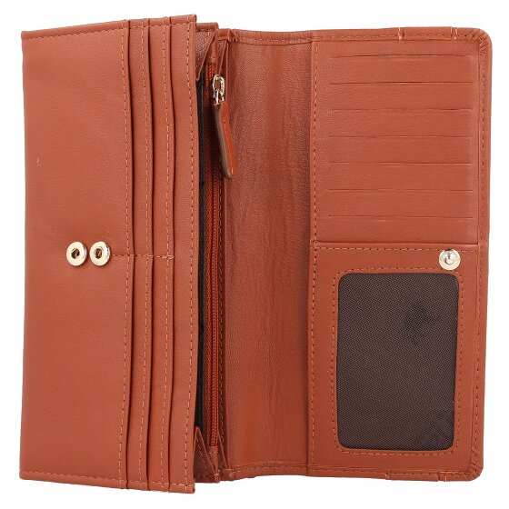 mano Don Leonardo Geldbörse RFID Leder 18 cm