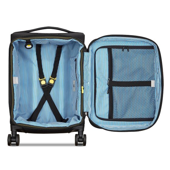 Delsey Paris Montmartre 3 4 Rollen Kabinentrolley 55 cm mit Dehnfalte