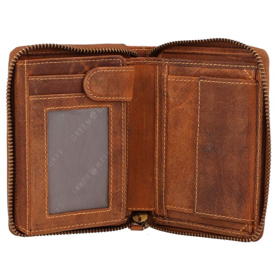 Greenburry Vintage Sternzeichen Geldbörse Leder 10 cm