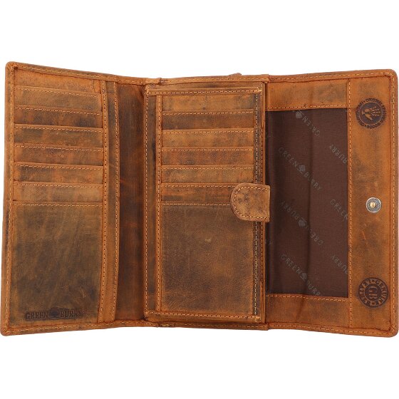 Greenburry Vintage Geldbörse Leder 18 cm