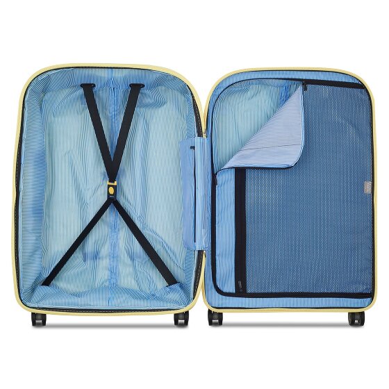 Delsey Paris Clavel 4-Rollen Trolley 70 cm mit Dehnfalte