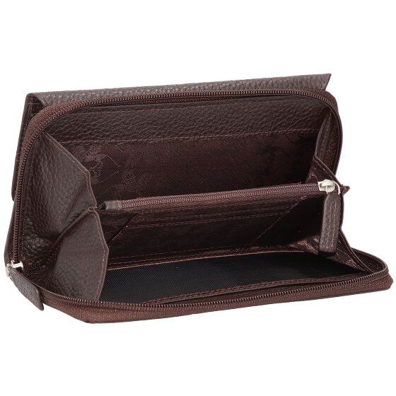 mano Don Tommas Geldbörse Leder 17,5 cm