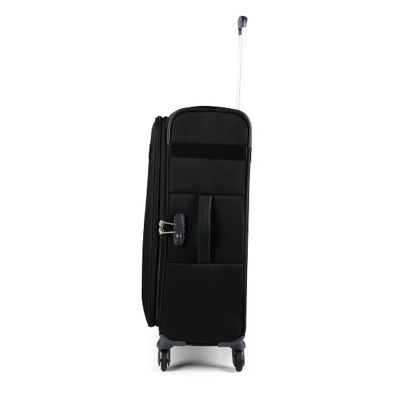 Samsonite Citybeat 4 Rollen Trolley 66 cm mit Dehnfalte