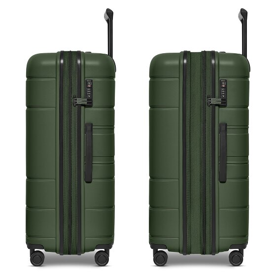 Redolz Essentials 11 4 Rollen Trolley 76 cm mit Dehnfalte