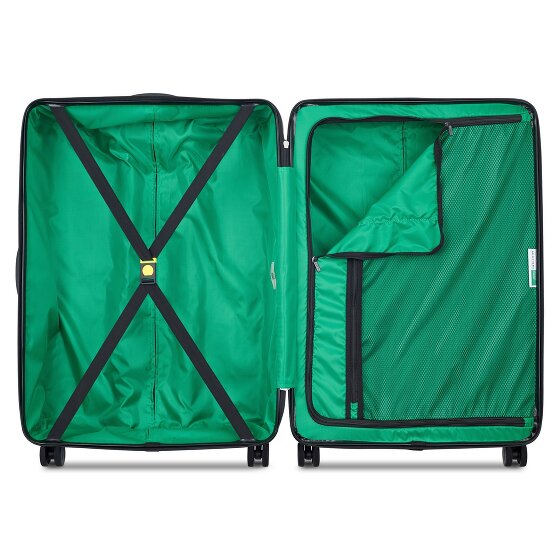 Delsey Paris x United Colors of Benetton Now Hardside 4-Rollen Kofferset 3 tlg. mit Dehnfalte
