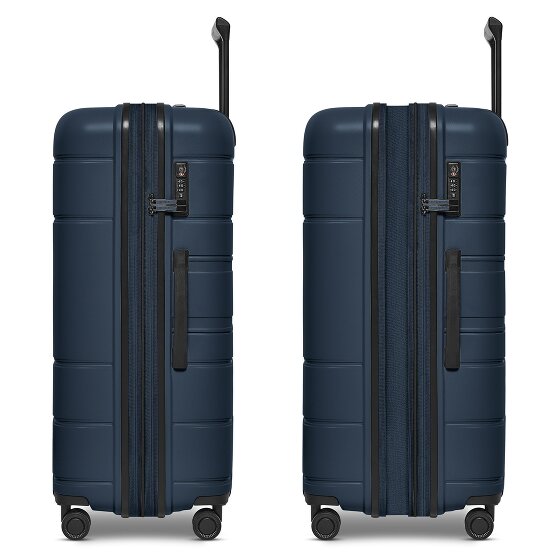 Redolz Essentials 11 4 Rollen Trolley 76 cm mit Dehnfalte