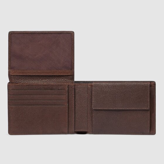 Piquadro Hedley Geldbörse RFID Schutz Leder 12.5 cm