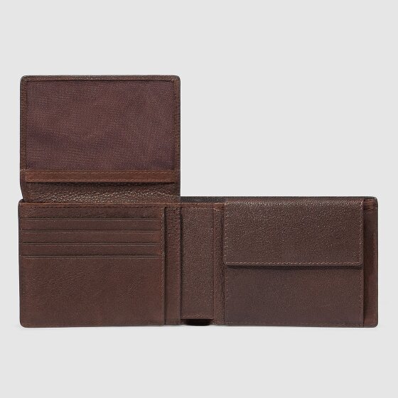 Piquadro Hedley Geldbörse RFID Schutz Leder 12.5 cm