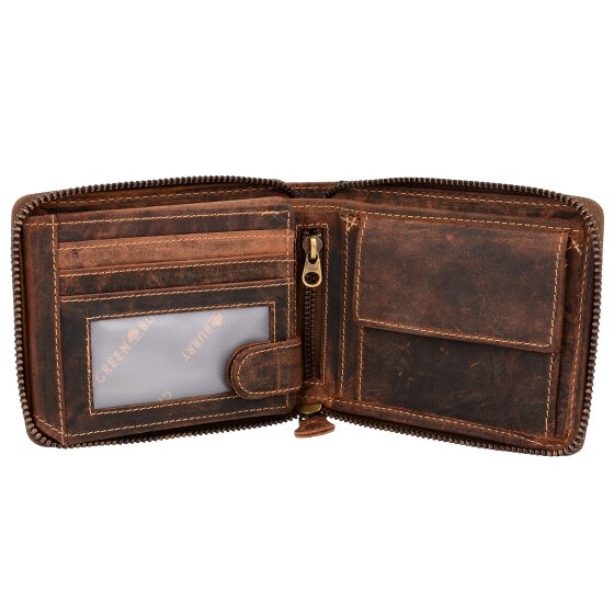 Greenburry Vintage Geldbörse Leder 13 cm