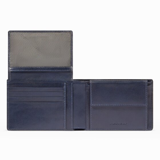 Piquadro Philip Geldbörse RFID Schutz Leder 12.5 cm