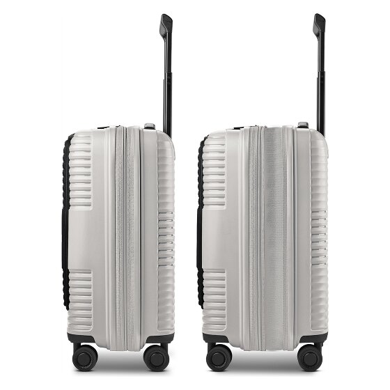 Redolz Essentials 17 2.0 4 Rollen Kabinentrolley 55 cm Laptopfach mit Dehnfalte