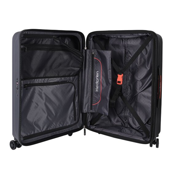 Hedgren Comby Grip 4 Rollen Trolley M 65 cm mit Dehnfalte