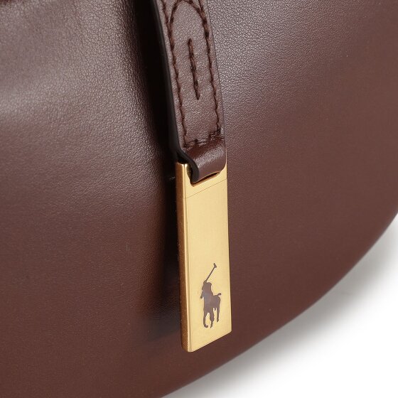 POLO RALPH LAUREN Polo ID Schultertasche Leder 26 cm