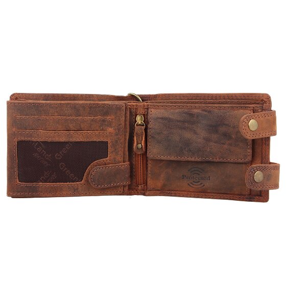 Greenland Nature Montenegro Geldbörse RFID Leder 12 cm Greenland Nature Montenegro Geldbörse RFID Leder 12 cm