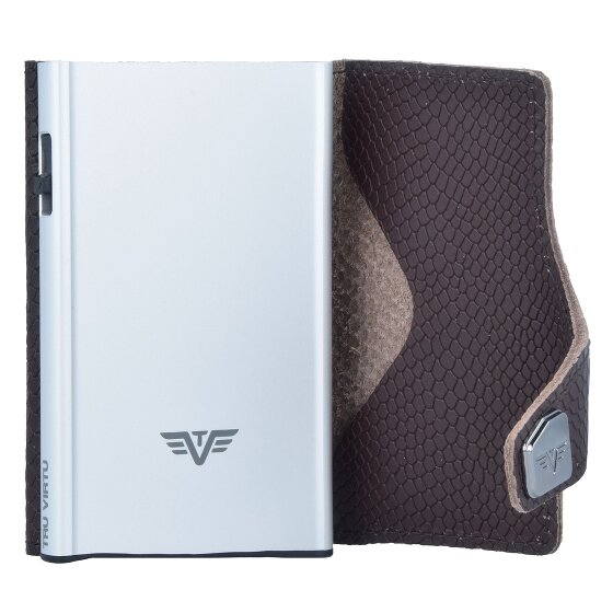 Tru Virtu Click & Slide Kreditkartenetui Geldbörse RFID Leder 6,5 cm Tru Virtu Click & Slide Kreditkartenetui Geldbörse RFID Leder 6,5 cm
