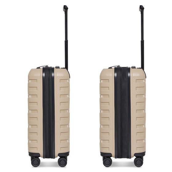 Smartbox Edition 01 4 Rollen Kabinentrolley 55 cm mit Dehnfalte