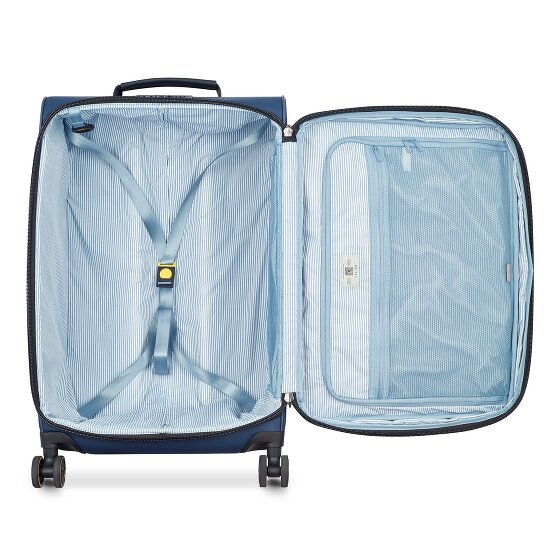 Delsey Paris Turenne Soft 4 Rollen Trolley 68 cm mit Dehnfalte