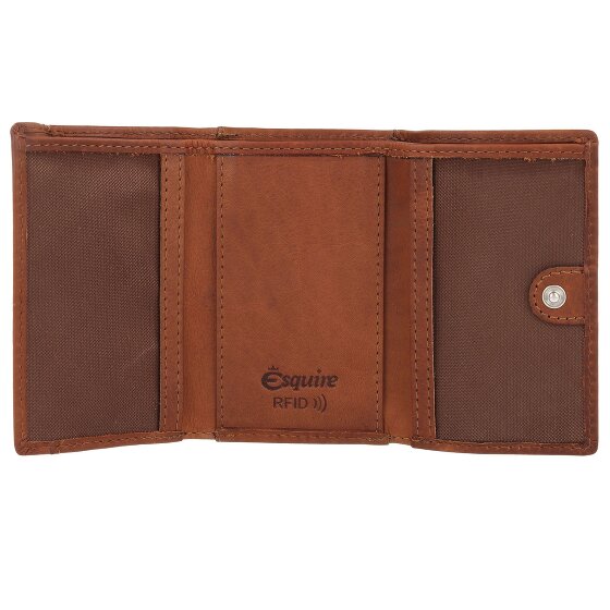 Esquire Dallas Geldbörse RFID Schutz Leder 10 cm