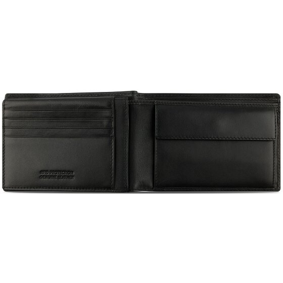 bugatti Super Slim Geldbörse RFID Schutz Leder 12 cm