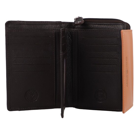 Greenburry Nappa Geldbörse RFID Schutz Leder 14 cm