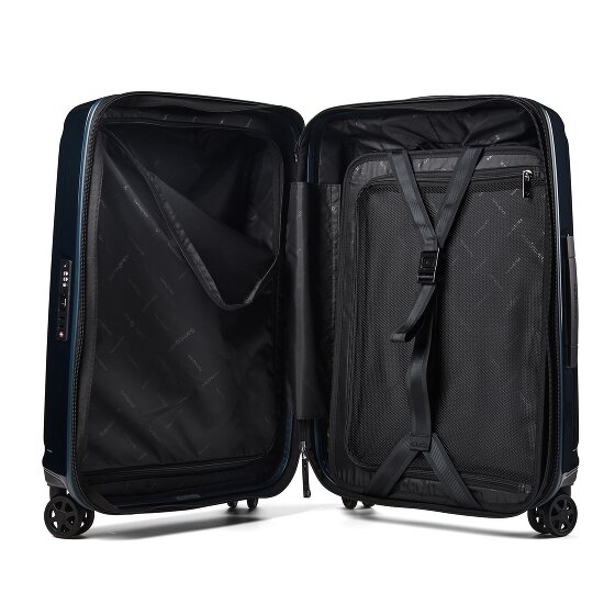 Samsonite Nuon 4 Rollen Kabinentrolley 55 cm mit Dehnfalte