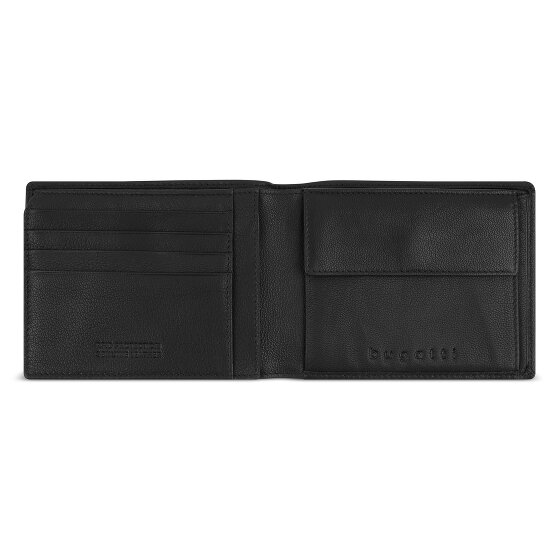 bugatti Black Magic Geldbörse RFID Schutz Leder 12 cm