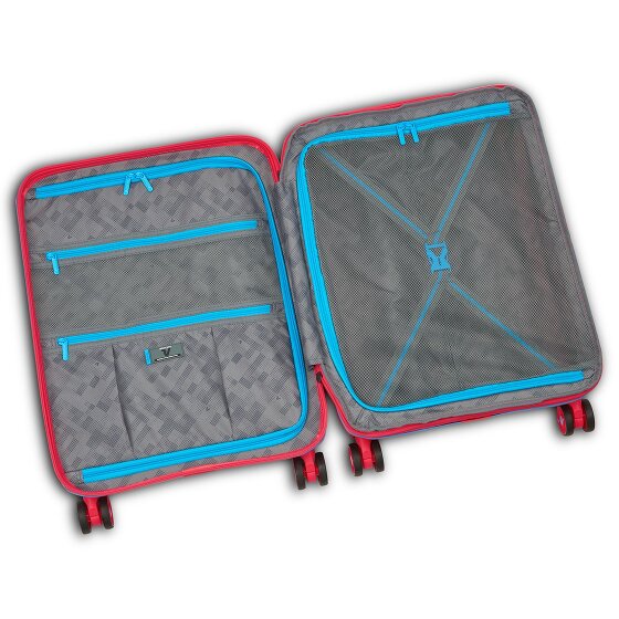 Roncato B-Flying Move 4 Rollen Kabinentrolley 55 cm mit Dehnfalte