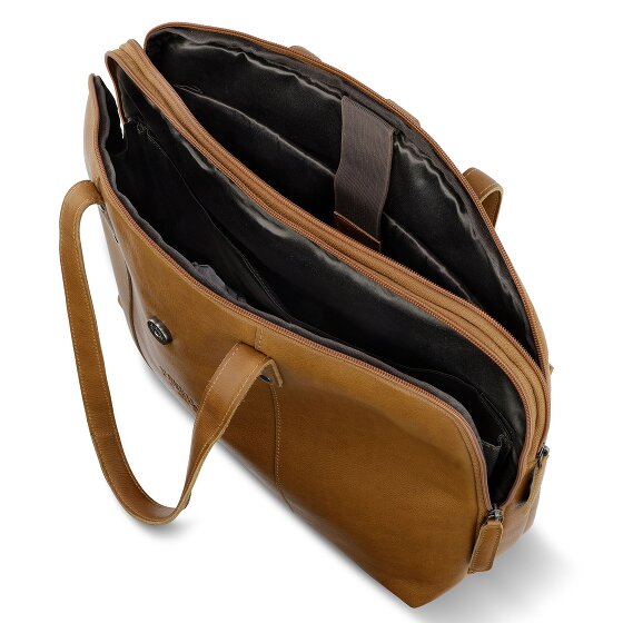 Klondike 1896 Gold Charles Aktentasche Leder 37 cm Laptopfach Klondike 1896 Gold Charles Aktentasche Leder 37 cm Laptopfach